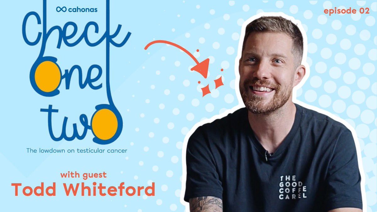 Check One Two podcast Episode 2 available to listen to/watch now! From Dual Testicular Cancer Survivor to being able to be a father: Todd Whiteford’s Inspiring Journey. Check it out here - linktr.ee/checkonetwopod…