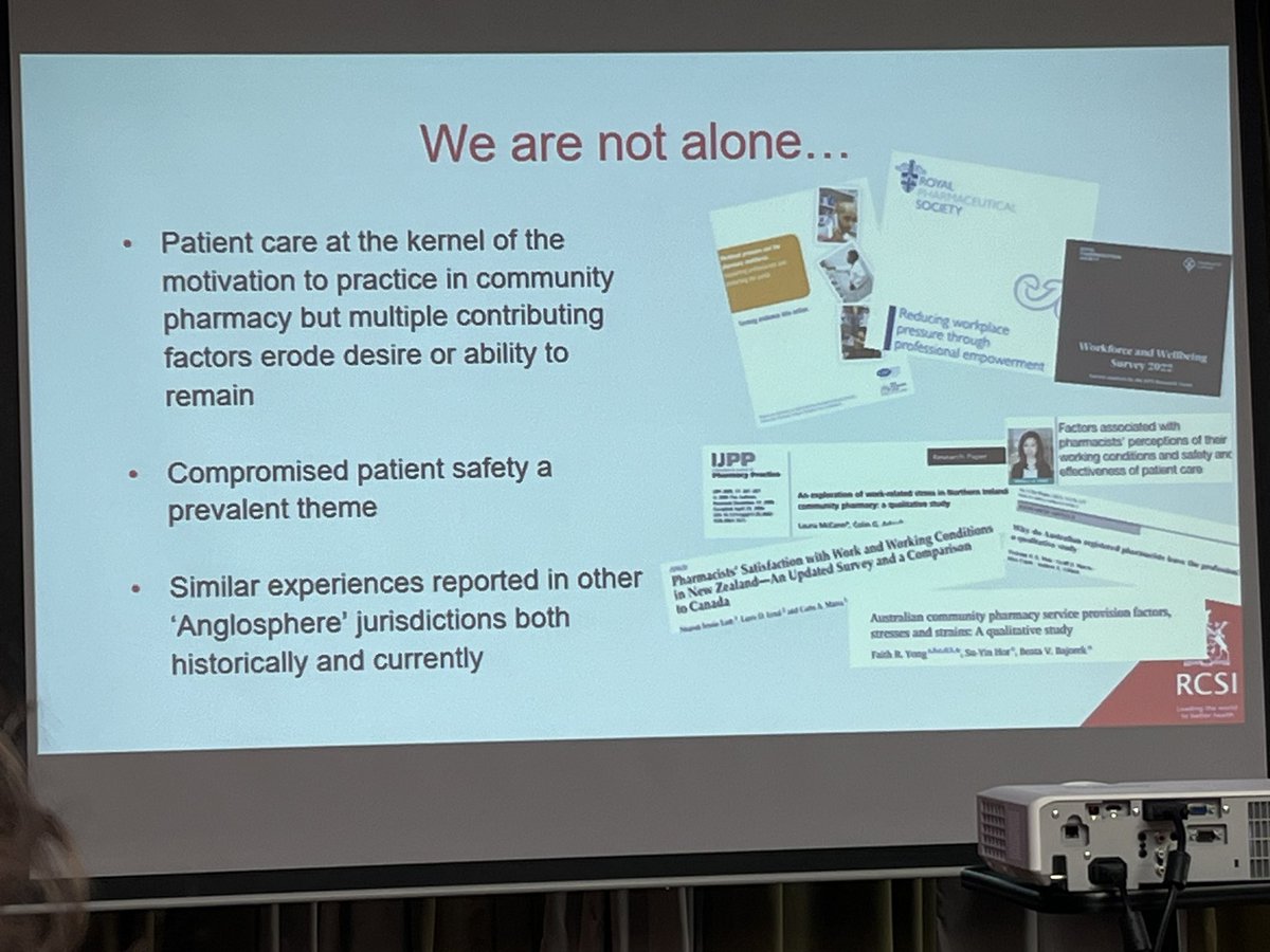 Ciara Kirke (@ciarakirke) on Twitter photo Challenges to #pharmacist retention 2/2 <a href="/aisoleary72/">Aisling O'Leary</a> <a href="/AIPC2023/">All Ireland Pharmacy Conference</a> Challenges to #pharmacist retention 2/2 <a href="/aisoleary72/">Aisling O'Leary</a> <a href="/AIPC2023/">All Ireland Pharmacy Conference</a>