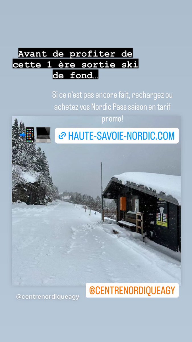 HSNordic74's tweet photo. Ouverture #skidefond #hautesavoie 
Le domaine nordique de @FLAINESki Pierre Carrée en collaboration avec le centre nordique d’Agy ouvre ses pistes pour le plaisir des fondeurs haut-savoyards les 08 et 11/11 !
#ouverture #ski #premieresneiges
#agy #flaine https://t.co/UaM7b0Cb9y