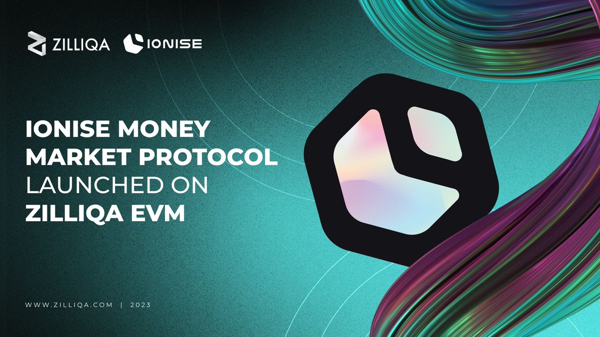 🚀 @Ionise_Protocol is now live on @Zilliqa mainnet! 💸 #Ionise is a lending and borrowing platform for tokens within the #Zilliqa EVM network, where users maintain full control over their holdings due to its non-custodial approach. 🔽 VISIT blog.zilliqa.com/ionise-money-m…