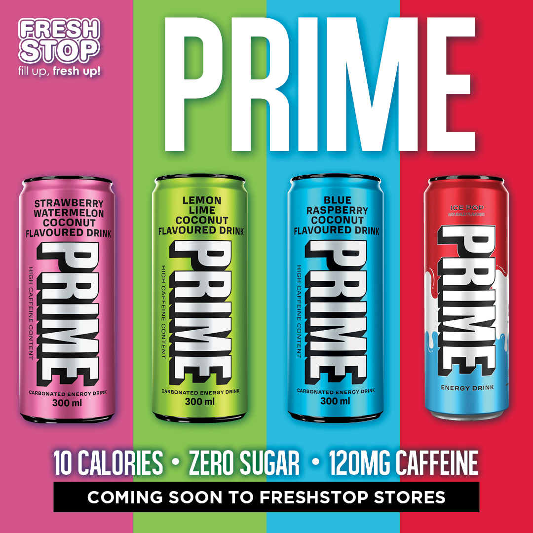 FreshstopSA's tweet image. 🚀It's PRIME TIME at FreshStop !🔥⚡️😜

South Africa, we're about to ignite your energy game! @PrimeHydrate  will soon be available at FreshStop stores nationwide!🇿🇦🤩

It's the ultimate power-up you've been waiting for! ⚡️ Stay tuned!😉

#FreshStop #FillUpfreshUp #PRIME