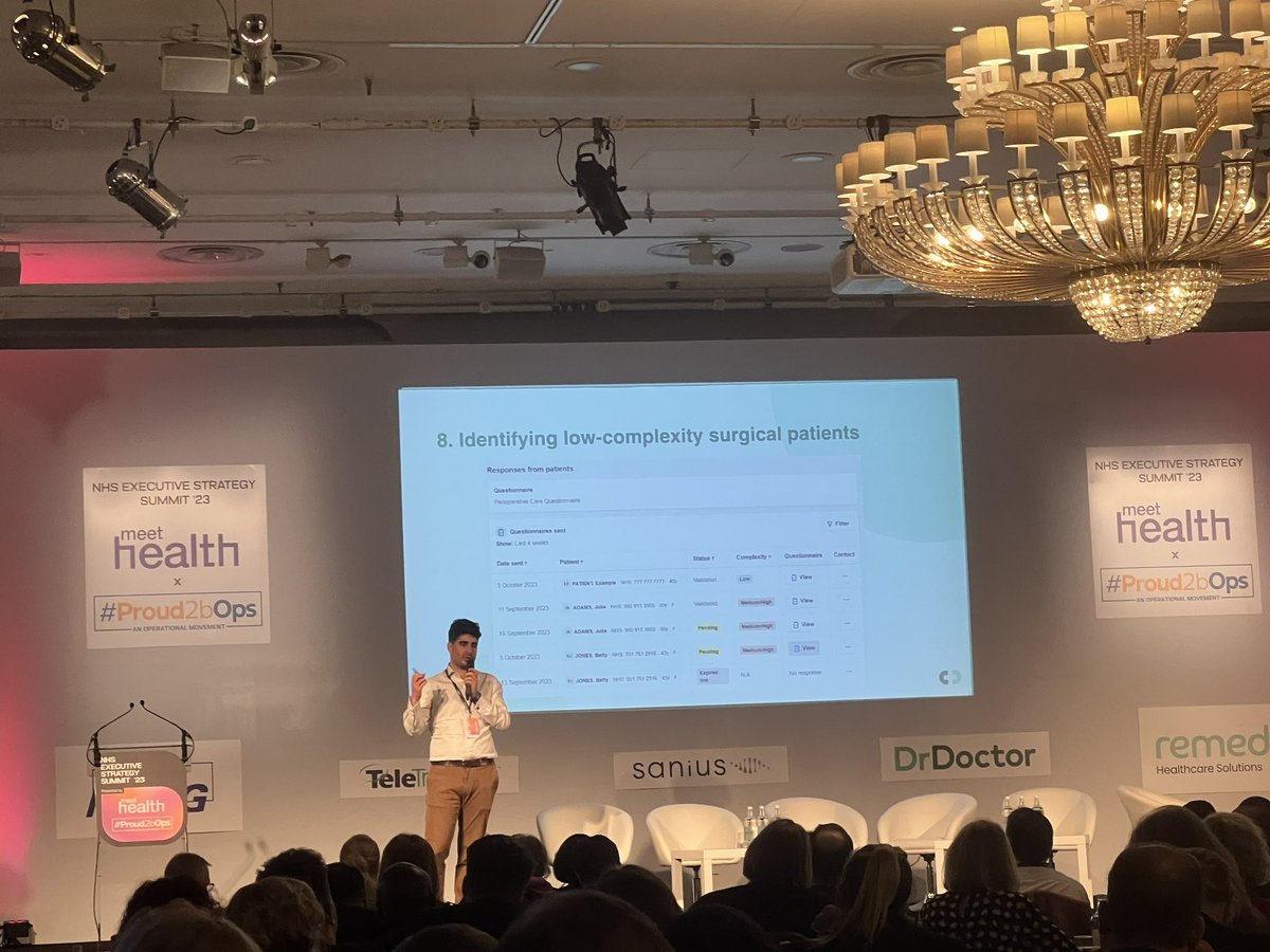 Clare Hutton (@lare73) on Twitter photo At the NHS Executive Summit 2023
Lots to think about and great idea sharing! <a href="/samabbybrown/">Sam Layfield</a> At the NHS Executive Summit 2023
Lots to think about and great idea sharing! <a href="/samabbybrown/">Sam Layfield</a>