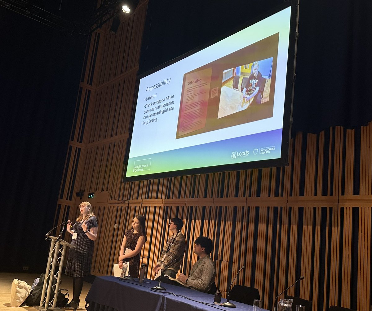 emmaking01's tweet image. Brilliant to see @LeedsMuseums @presparty here at #Museums2023 talking about how they curate exhibitions for meaningful and long-lasting change
