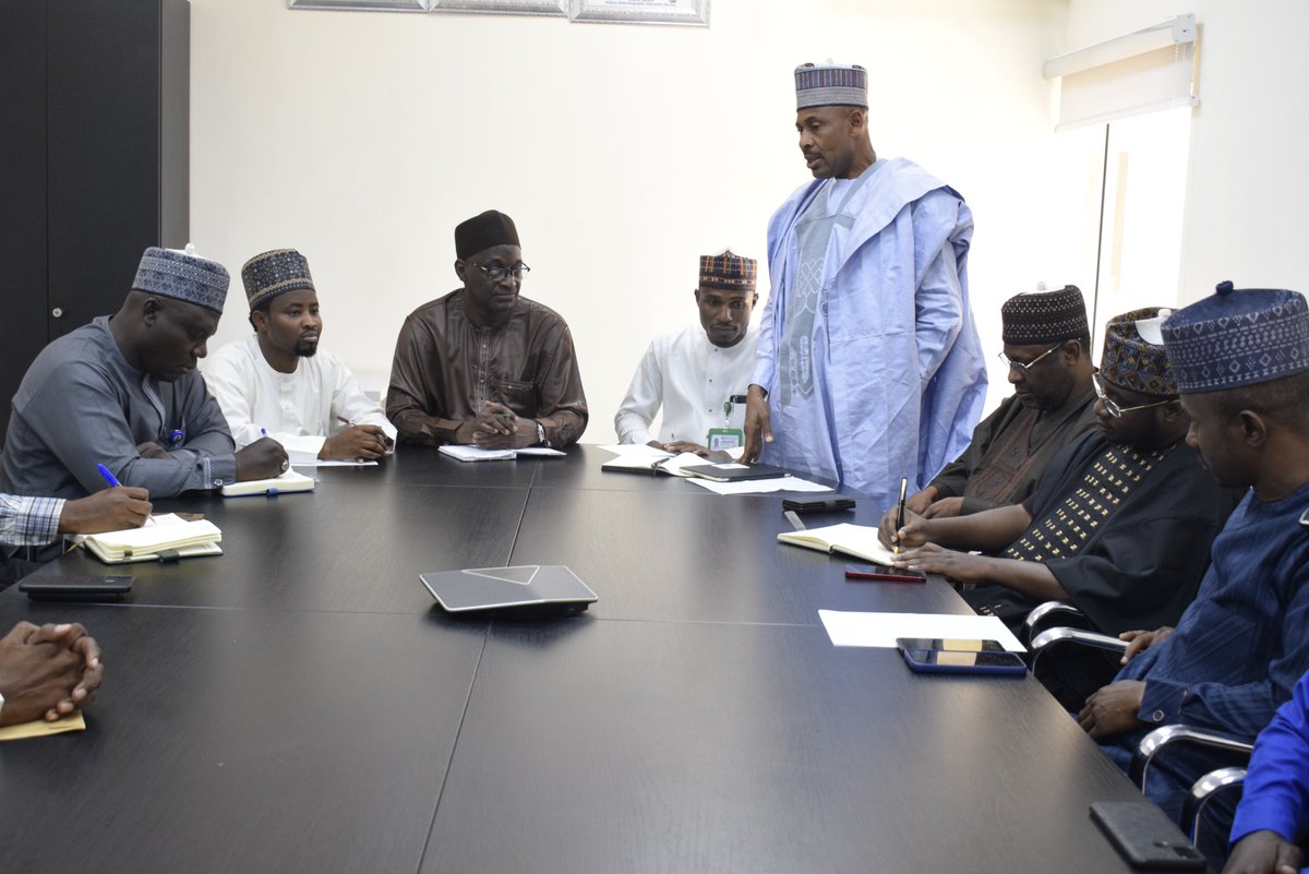 The D.G @msjalal100 today received the members of Real Estate Developers Association of Nigeria (REDAN), Kaduna State Chapter, on a courtesy visit to @KADGIS_KDSG. The team, which was led by the Chairman of the Association, Muhammad Kudu Muh'D said the purpose of...1/3 @ubasanius