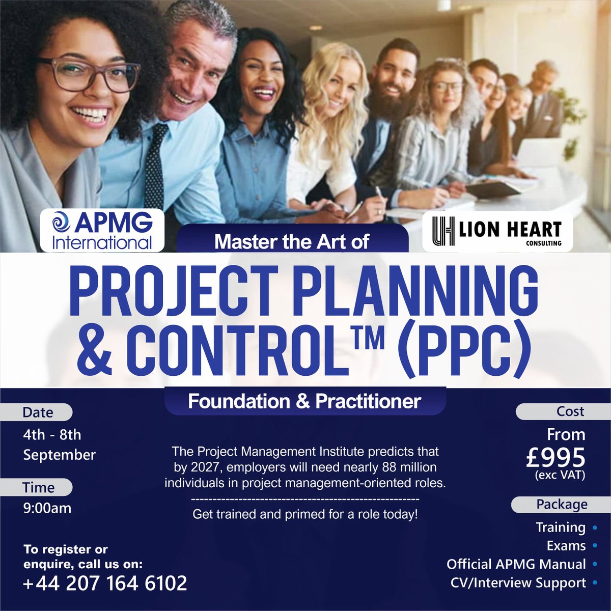 🌟 Don't miss out on the opportunity to become a certified Project and Planning Control (PPC) expert! Gain in-depth knowledge of project planning and control. Enrol now and secure your future success. 🎓💪 #PPC #ProjectManagement #projectplanner #projectplanning #apmg