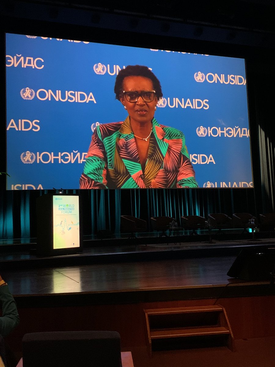 At #wlpf2023 @Winnie_Byanyima of @unaids talking about how during Covid-19 the lessons of HIV/AIDS were not applied. @peoplesvaccine