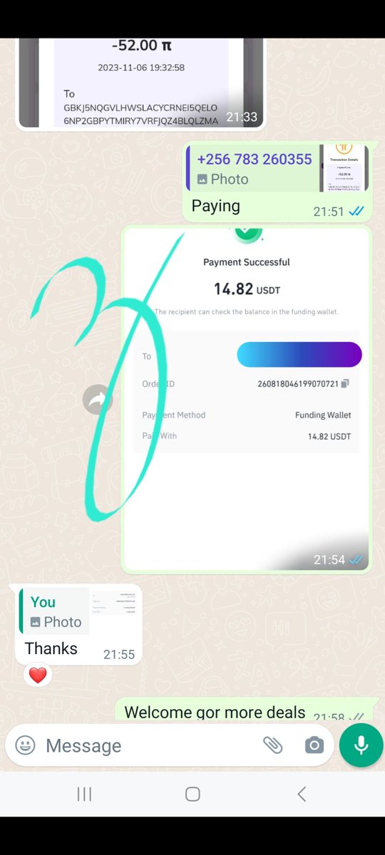 zaheer906's tweet photo. Another  deal done 
No minimum You can even sell 1 pi
Open groups available both on WhatsApp and Telegram with 80+ members where I deal infront of all my clients 
So Come for scamfree deals 
#PiCoreTeam #piBuyer #piTrader #pitrade #pivendor #pilegitvendor #pilegitbuyer #cryptobuyer #cryptotrade #Binance          #bnb          #eth #sol #trx #usdt #PAKvsNZ #FreePalestineNow #غزة_تزحف_الى_القدس #فلسطين_تنتصر #INDvsSA #srilankacricketboard #CeasefireForGazaNOW #