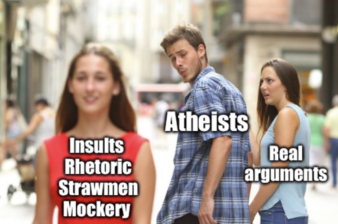 darwintojesus's tweet photo. I feel bad for real arguments, poor thing 💔 https://t.co/6vA0SzSIFw