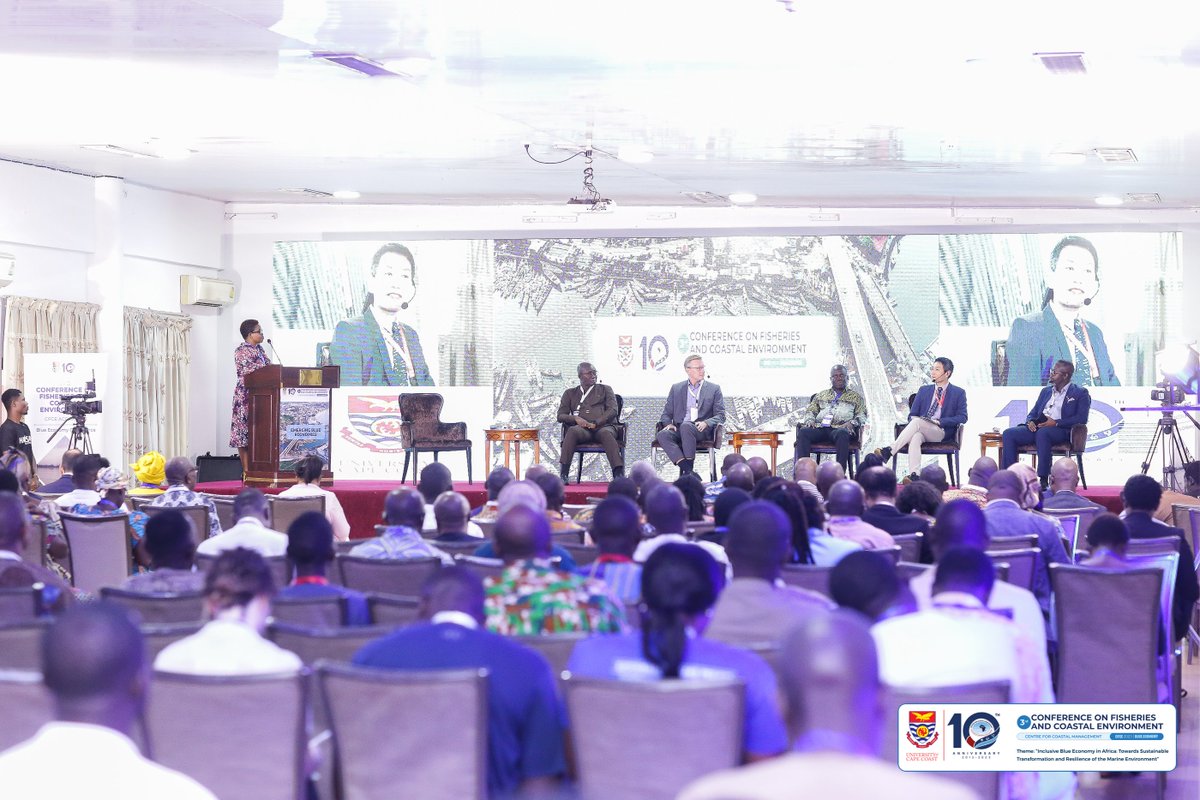 The panel discussion on “The African Blue Economy Strategy: The Role of Technological Innovations, Investment, and Multilateral Cooperation in Achieving the Blue Economy We Want” was highly insightful and engaging. #CFCE #3rdCFCE #CFCE2023 #BlueEconomy #CCM #UCC