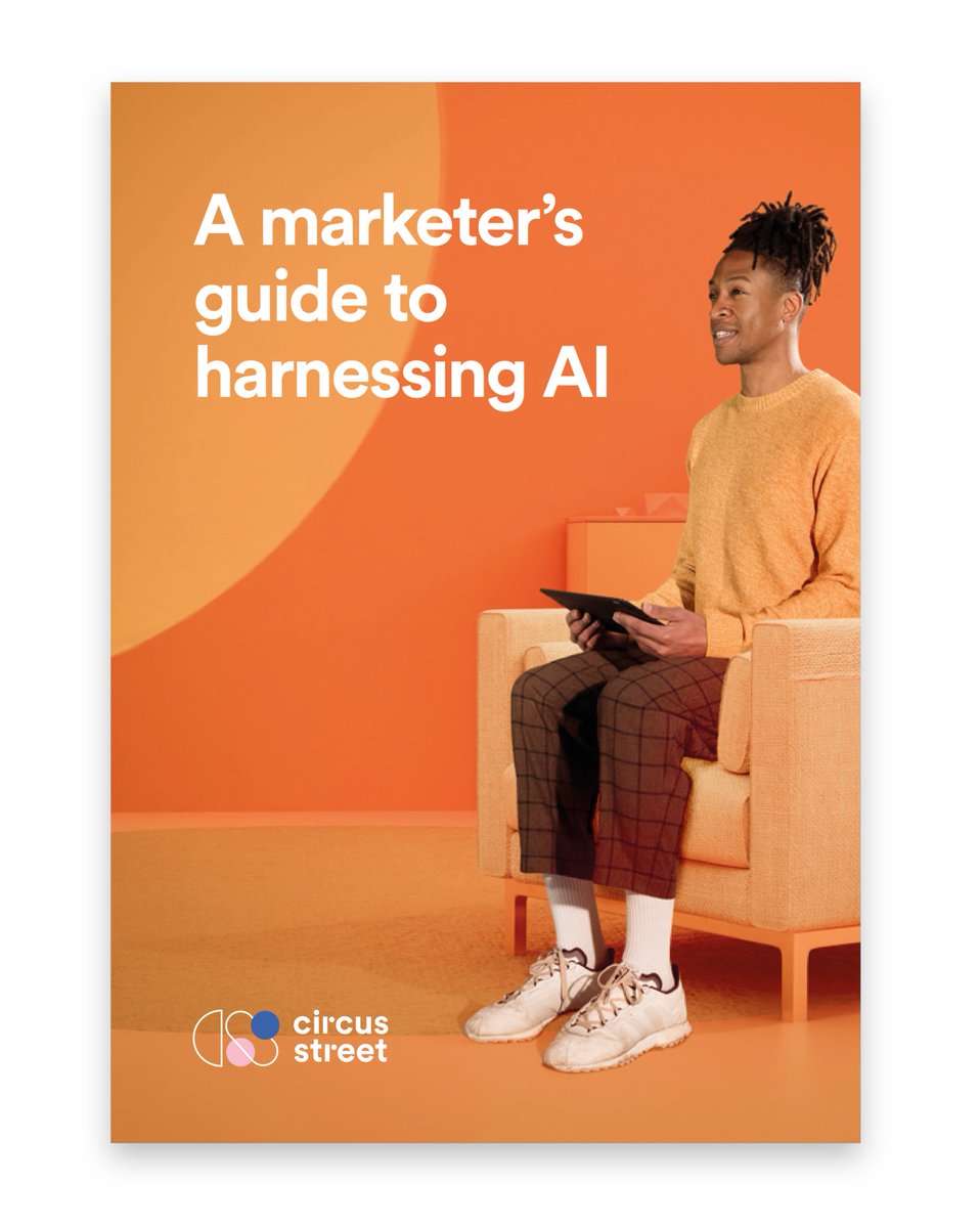 Circus_St's tweet photo. Stay ahead of the AI curve 📈

AI is becoming a phenomenon that you can't afford to ignore. 

If you want to know how AI can work for you, then our marketers guide to harnessing AI is just what you've been looking for.

Download your copy today: https://t.co/uabKuirv99 https://t.co/KJuV4x8FXB