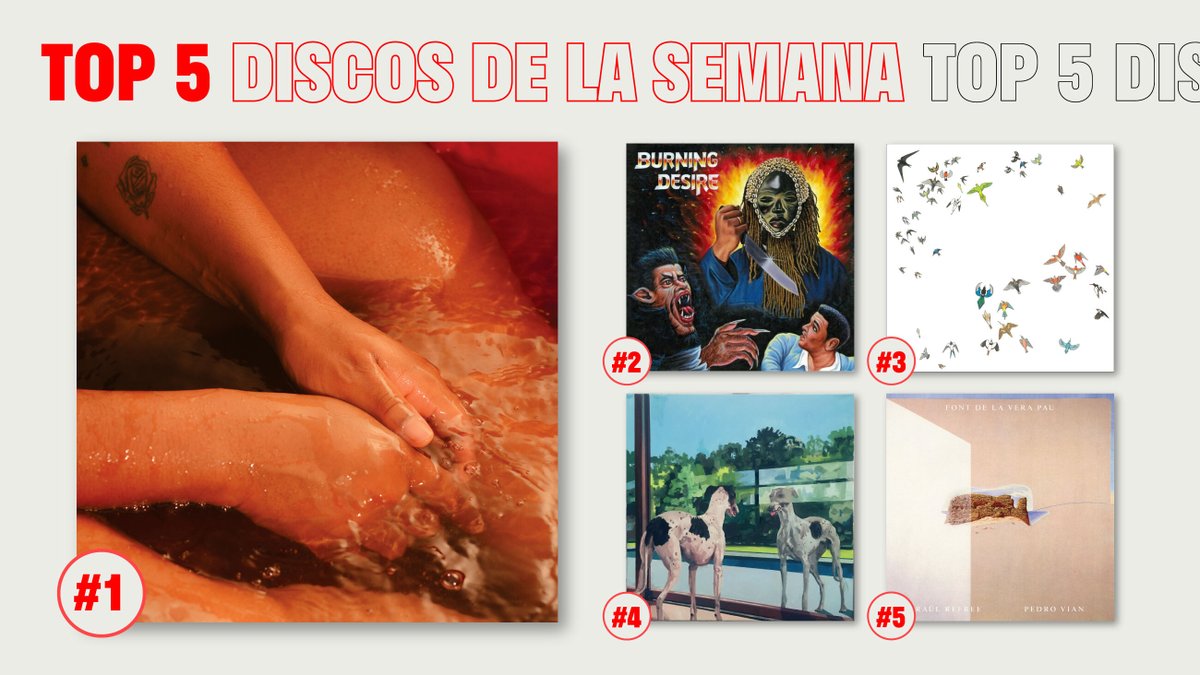 rockdelux's tweet photo. 💿 TOP 5 DISCOS DE LA SEMANA⁠: L’Rain, MIKE, Modern Nature, Remate, y Raül Refree &amp; Pedro Vian. https://t.co/8mIUcO4S1a