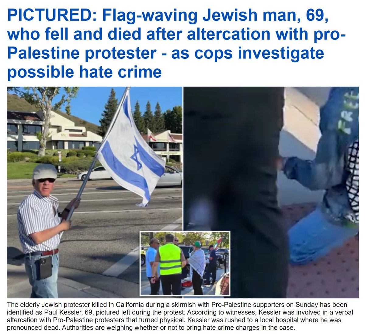 Timcast's tweet image. Fell and died?

The man was killed

absolutely insane reporting