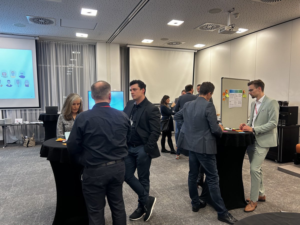 RedCabin_Events's tweet photo. The second of our working groups hosted by N+P Innovation and Design and MVV is getting underway with a focus on Improving public mobility through design and how collaboration between stakeholders can elevate bus travel to new heights 🚌
#RedCabinLIVE https://t.co/NDAMlvac81