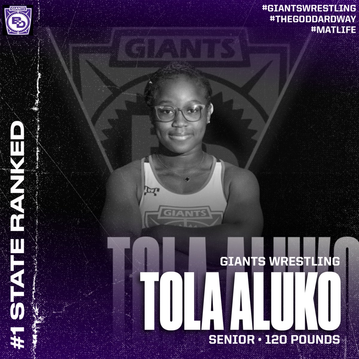 BD_Wrestling's tweet photo. Congrats to our 4 girls starting the season off ranked! Tola leading the charge as top ranked in the state!!! https://t.co/f1Qnw9IkPr
