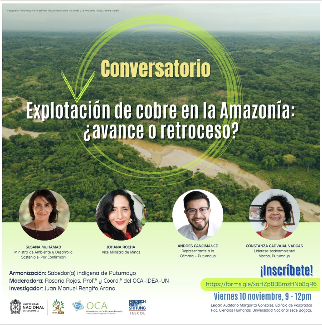 Foro Nacional Ambiental tweet media