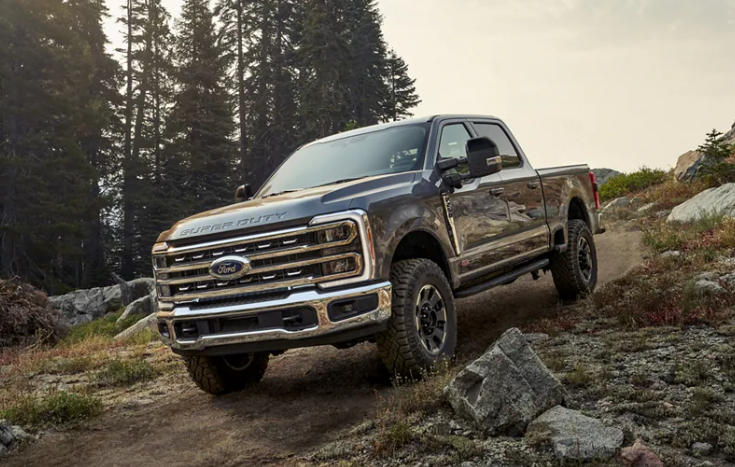 PatMillikenFord's tweet photo. Are you ready to conquer any terrain? The Super Duty® equipped with the Tremor® Off-Road Package is designed to handle tough off-road adventures with ease. https://t.co/s2w7KZeYil