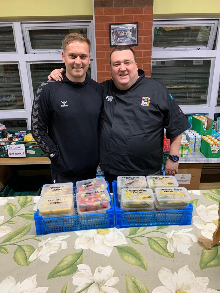 We provided meals to @PrestonComHub before of our game with @pnefc⚽️ to help those in need Please share to inspire businesses to help those in need