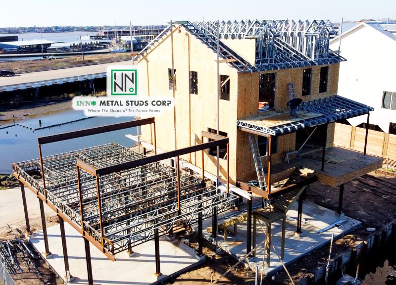 Whether it's creating sleek, ⚒️minimalist structures, intricate geometric designs, or environmentally sustainable buildings, 🔦Inno's LGS provides a sturdy foundation for architectural ingenuity⚙️

#cuontemporaryart #steelconstruction #steelframe #steelframing