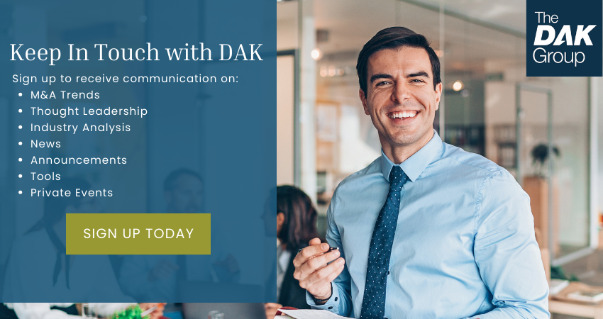 TheDAKGroup's tweet photo. Selling, Buying or Running a business – You may be uncertain if you are driving the maximum value for your company and yourself. Keep up with the latest news, trends and tips to ensure that you are on track to enjoy the fruits of your labor. Sign up today https://t.co/uJ6ISZU28r https://t.co/nUizYuBQ2t