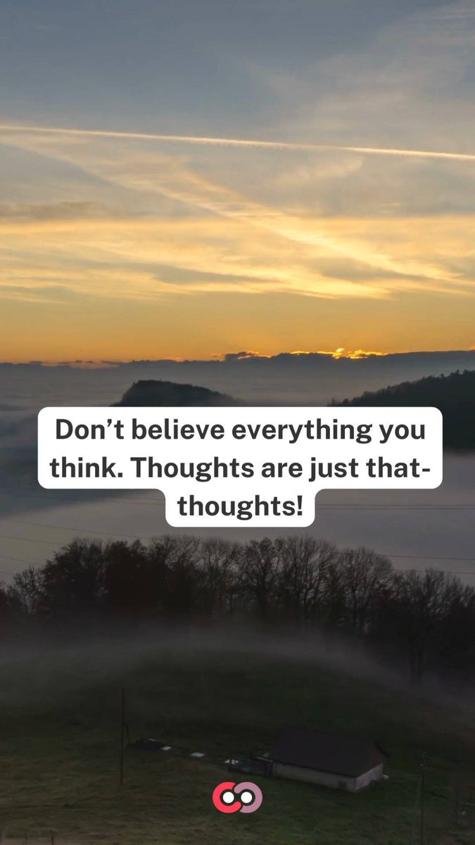 💭 Feeling stuck in an anxious spiral?

For me, the easiest way to snap out of the spiral is by becoming aware of my thoughts. And interrupting the negative cycle by inserting a positive and empowering thought instead.

Tap the like 💗 if you agree!