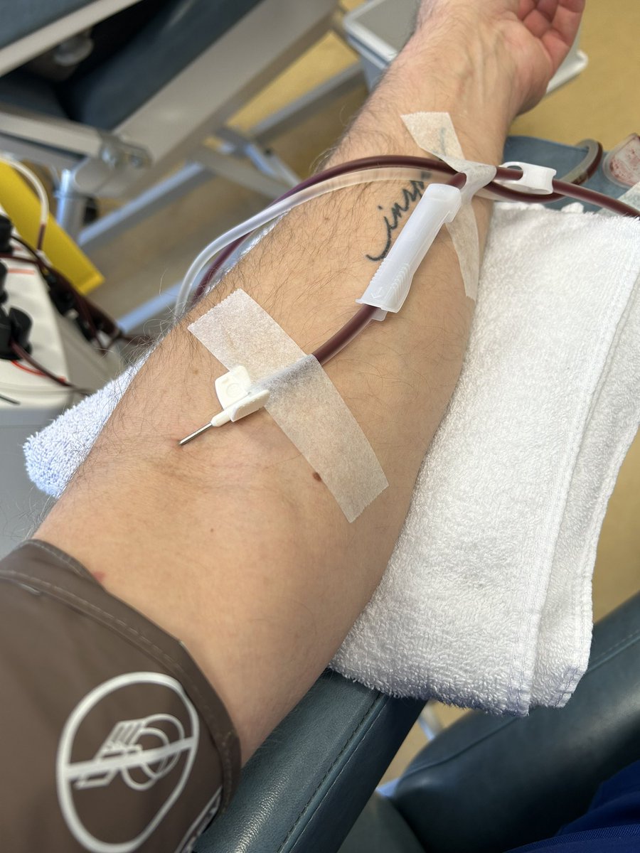 Poperingtwit's tweet photo. Mag weer 99e keer @sanquin @SanquinNL #plasmadonor #bloedisleven https://t.co/9Q8SVpnMDs