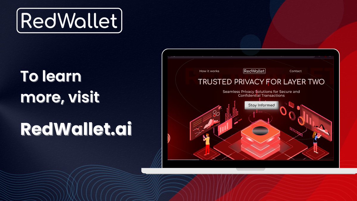 redwallet_ai's tweet photo. We bring you one step closer to complete privacy and security when sending cryptocurrency with us.

RedWallet has created a way to secure your cryptocurrency transactions. 🌐🔒

Learn more, contact us at https://t.co/FgArK95t3o
#RedWallet #PrivacyMatters #crypto #mixer https://t.co/xMemVcMgbS