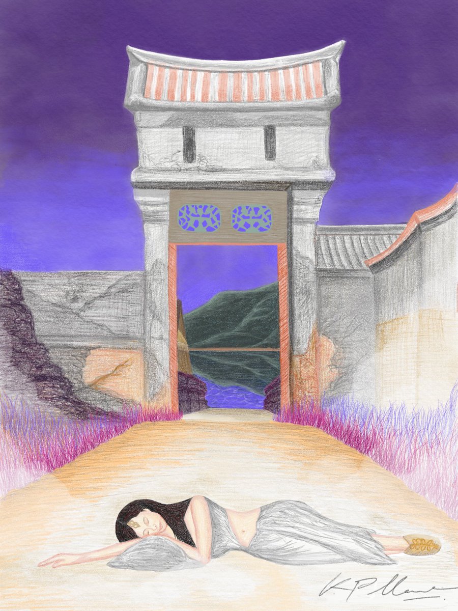 Kommiracle's tweet photo. My Artwork (Drawing with iPad)
Picture Name : “The Soul Mate of Singora Renaissance”
#NFT Listed on #OpenSea
Link NFT>> https://t.co/B6O6oaRlTx
#NFT #SingoraRenaissance #SoftPower #Artwork #Drawing #NFTThai #DigitalArt #Metaverse #VertualArt #IntangibleAsset https://t.co/n3BHPbAOUE