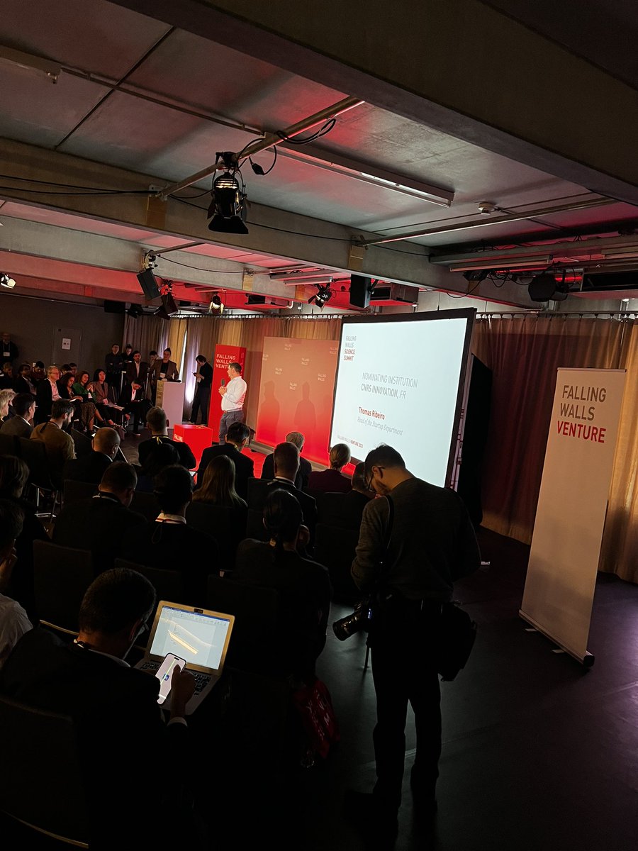 rajiv_VB's tweet photo. Great start of the #sciencepreneurs forum that also had some cool #spacetech ideas that highlighted that their concepts are no longer science fiction but reality. A full house too. 

Falling Walls Foundation 
#FallingWalls23 #Berlin #Innovation #Networking #Science #Startups https://t.co/Dhfi4lK6eC