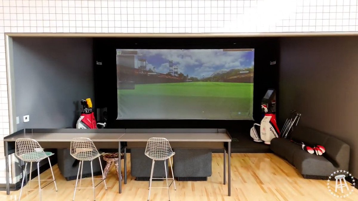 Barstool Sports has unveiled its new $20 million content factory in Chicago.

• Full basketball court
• Golfzon golf simulator
• Turf, gym equipment
• Office space
• Bar, full kitchen
• Podcast studios
• Gambling cave