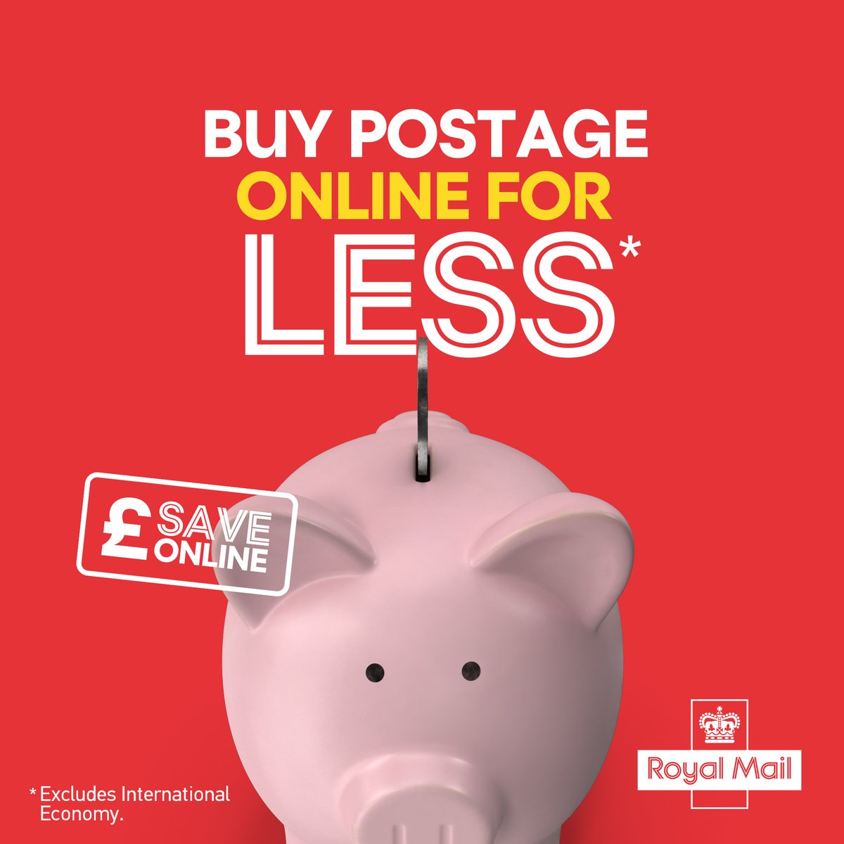 Did you know it costs less to buy your parcel postage online? Buy postage online for less* and we'll even come and pick up for FREE* Next time you've got something to send, buy online at: ms.spr.ly/601597lEL *Excludes International Economy **Offer ends 31.01.24