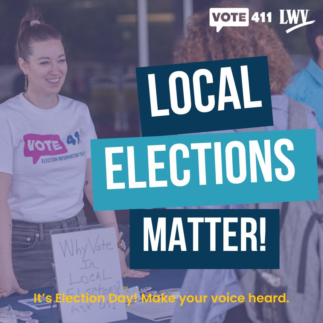 Rise and shine, voters! Happy #ElectionDay✔️ 🤩 

Are you heading to the polls today? Make sure you know what's on your ballot with <a href="/VOTE411/">VOTE411</a>.