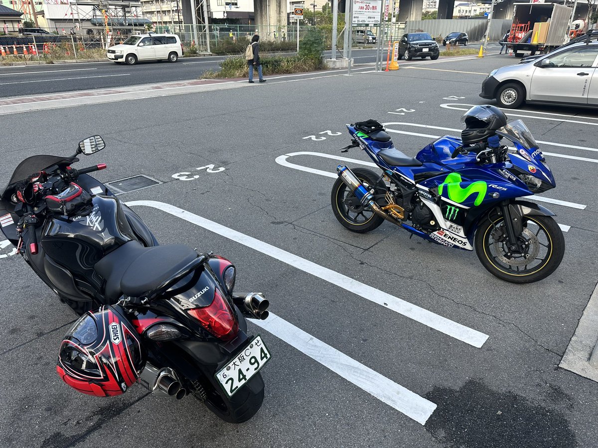 shunGSX1300R's tweet photo. 今シーズンの龍神納めしてきました〜

前輪がもうかなりヤバい気がす���😅

トータル約340km https://t.co/7GrmjIoAYM