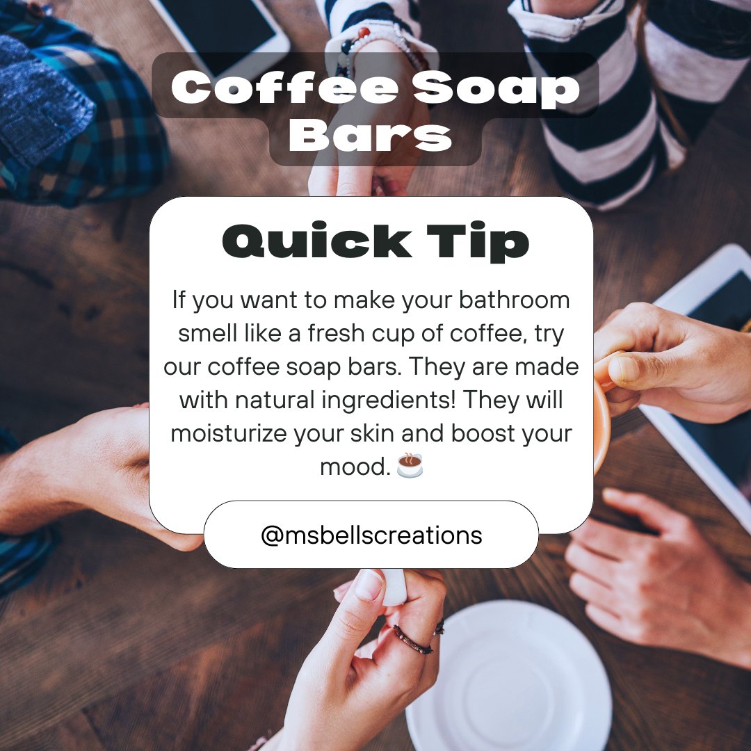 msbellscreatio1's tweet photo. But be careful, they are not a substitute for your morning coffee. They are for external use only. Trust us on this! 😴😂
https://t.co/xLOURg1Zwt
#coffee #lattee #coffeetime #soapbars #homemade #coffeefan #homemadeproducts #barsoap #home #etsy https://t.co/bxJhPPkPSw