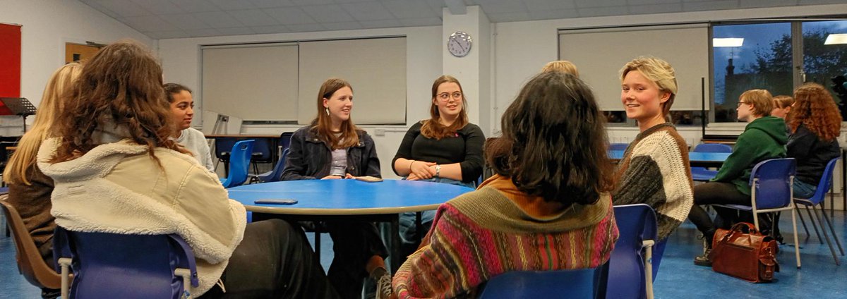We ran our Bhasvic Hypatia society launch event yesterday (for female and non-gender-conforming physics students) with visitors working in STEM and plenty of homemade cake!