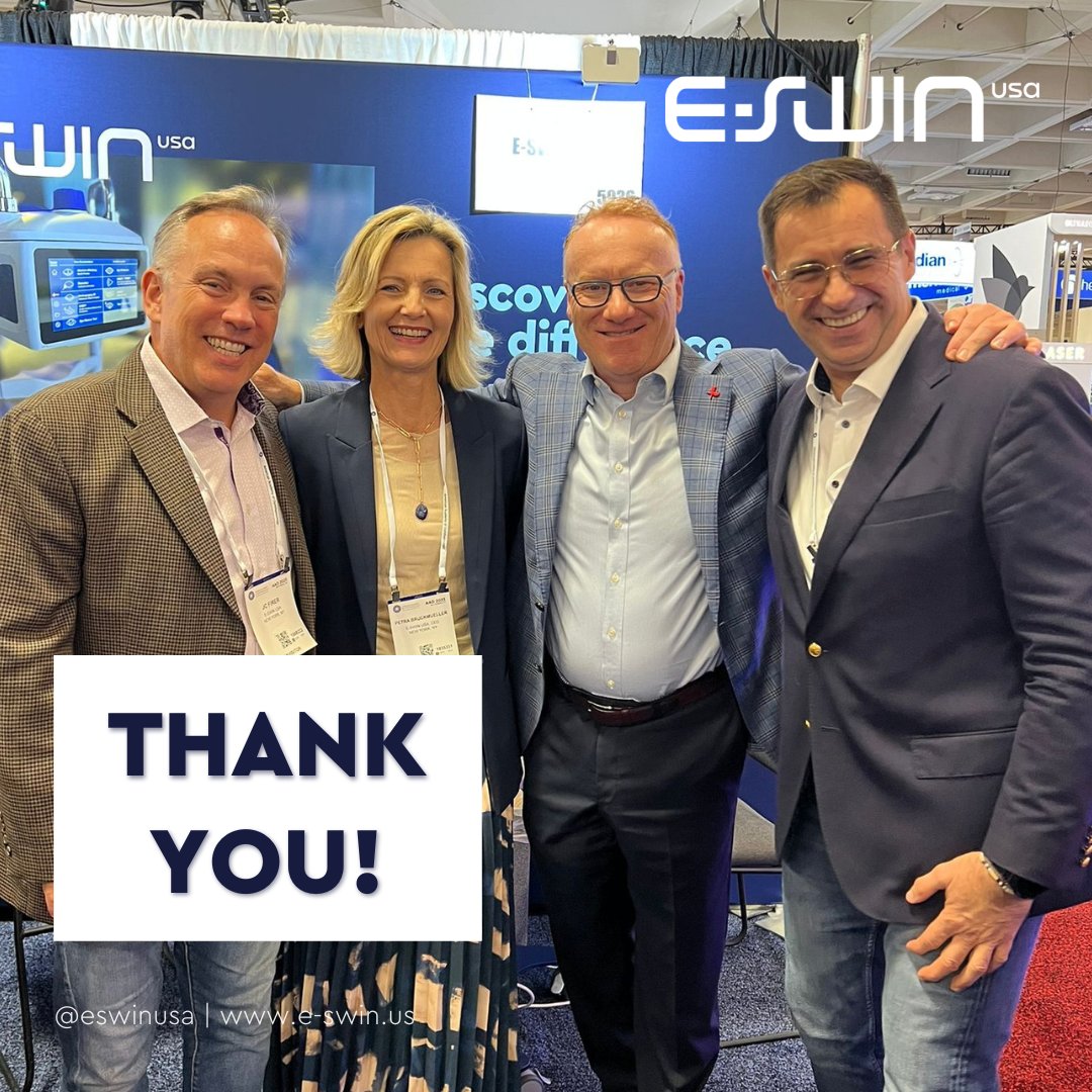 #AAO2023 was a success! <a href="/eswinusa/">E-Swin USA</a> is grateful for the connections made and knowledge gained during this conference.

Thank you to all attendees and experts who have shared their insights.

Together, we're shaping the future of ophthalmology! 🙏

#ESwinUSA #E-Eye #tearcheck