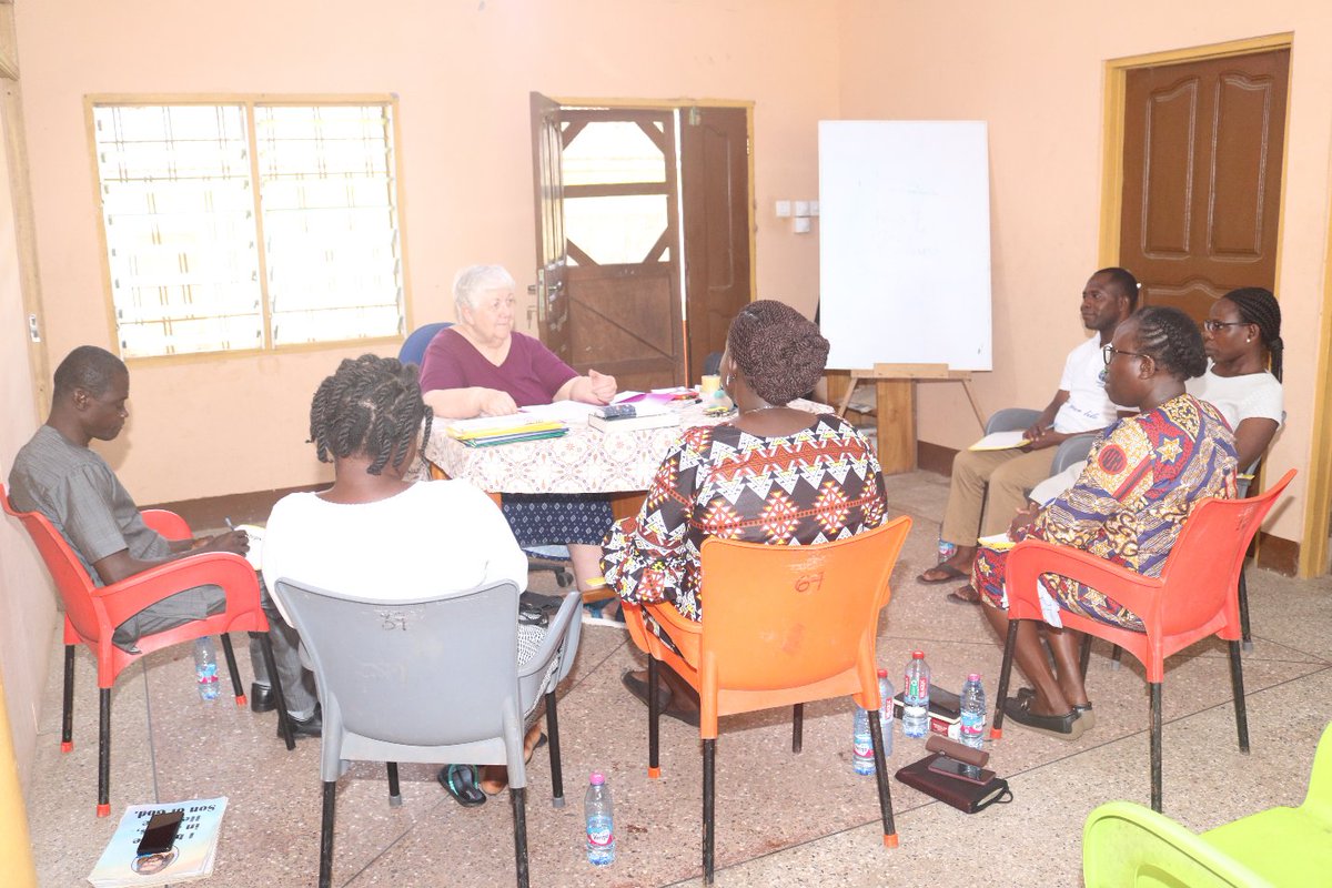 ghana_ecm's tweet photo. Every Child Ministries Co-Founder, Lorella Rouster (from the USA) is currently in Ghana to train ECM Staff (in Ghana and from Uganda), to enrich and better equip leaders for strong Sunday School Ministry. We thank God for travelling mercies.
#SundaySchoolTeacherTraining# https://t.co/7kYpWUYUlA