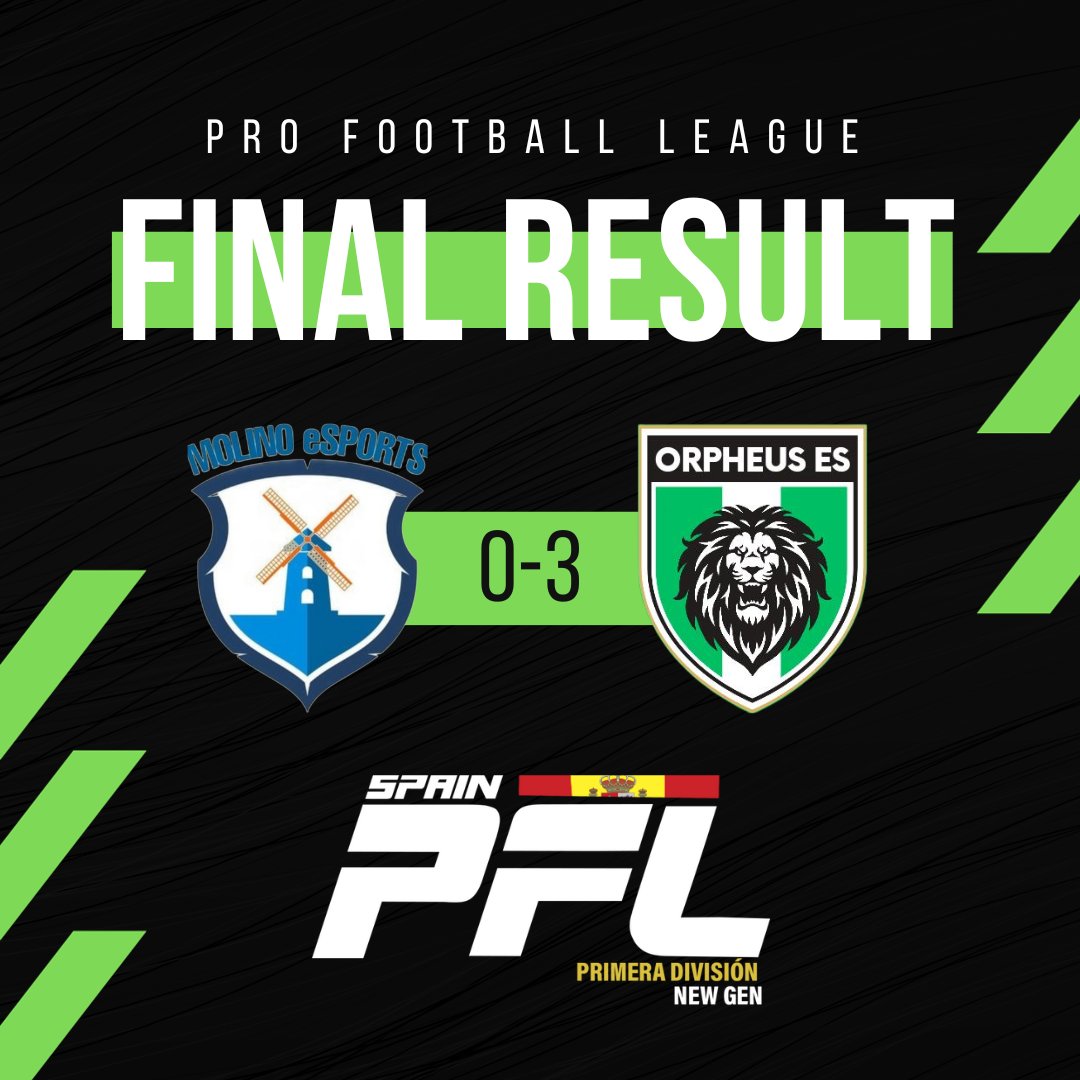 OrpheusESC's tweet photo. 𝐕𝐈𝐂𝐓𝐎𝐑𝐈𝐀. ✅

Sumamos los primeros 3 puntos en @PFLespana tras incomparecencia de nuestro rival @molinoesports

#𝒟𝒶𝒾𝑜𝓇𝓅𝒽𝑒𝓊𝓈💚 https://t.co/fhmLBbatg4