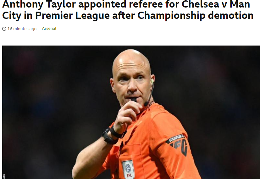 you have got to be shitting me how has anthony taylor pulled this off