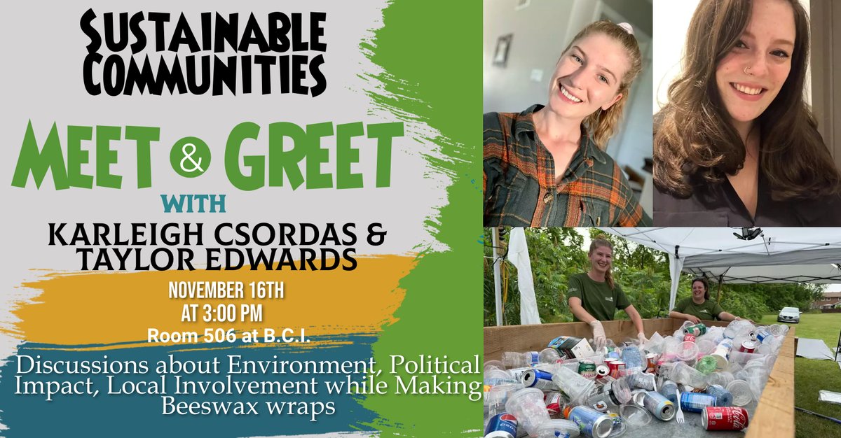 Want to learn about sustainable communities?  Come join us on November 16th!  <a href="/BCIVS/">BCI Mustangs</a> @learning <a href="/GEDSB/">Grand Erie District School Board</a>