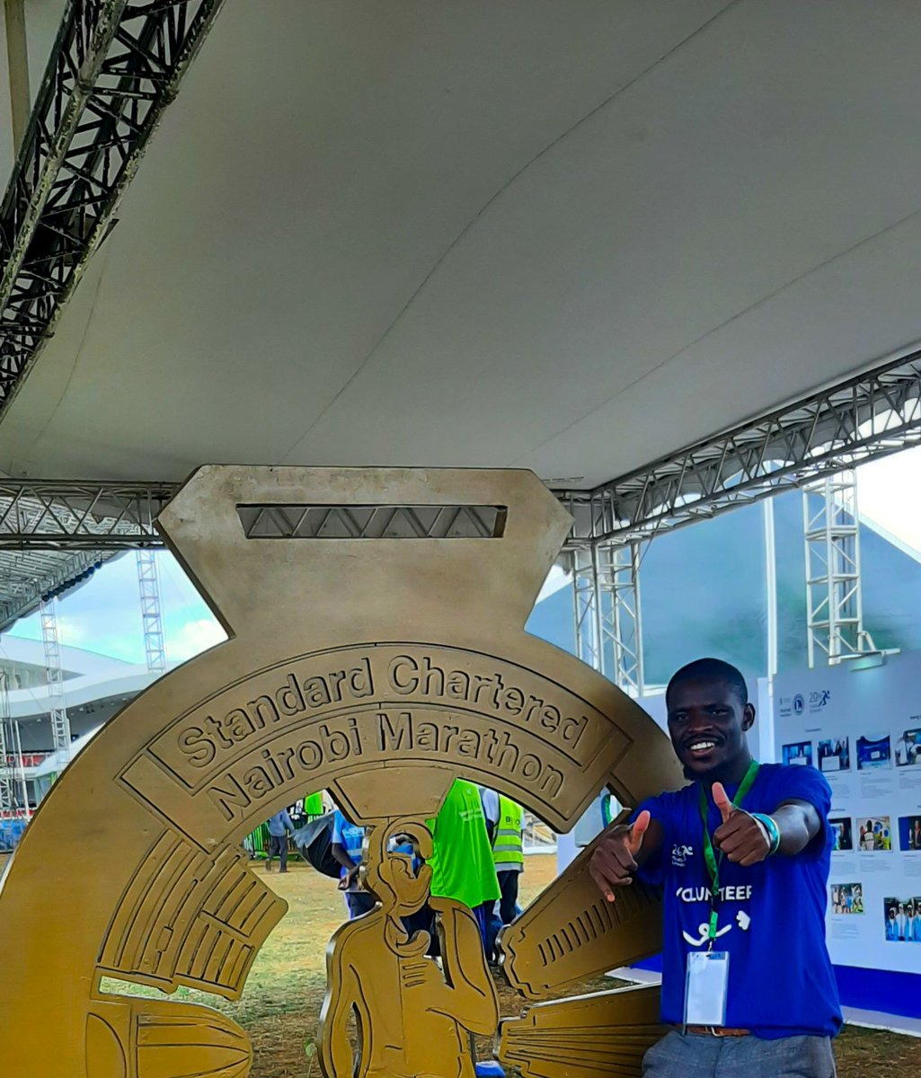 Scenes from the 20th Edition of Starndard chartered Nairobi Marathon which took place on Sunday 29th October at Uhuru Gardens. Glad to have been part of the planning team and also being the team leader of the volunteers! #RunAsOne #RunForAReason #StanChartNairobiMarathon2023