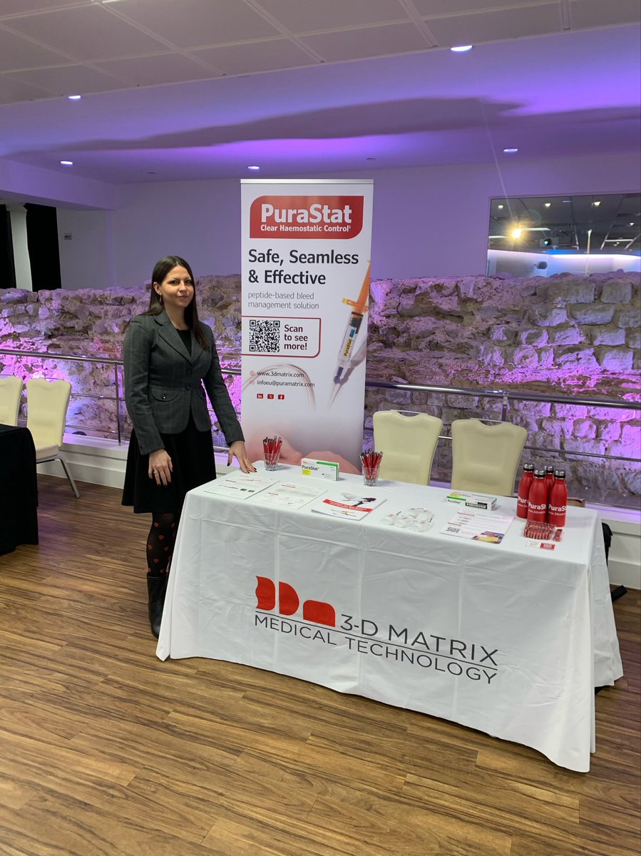 AquilantGI's tweet photo. We are proud to be supporting the @trmeducation Gastrointestinal Consequences of Cancer Treatment Study Day alongside our partners @3dm_emea!
#PuraStat is proving to be an exceptionally effective treatment option for #RP
Pop by our stand to find out more! #radiationproctopathy https://t.co/oGgbzIb8C4
