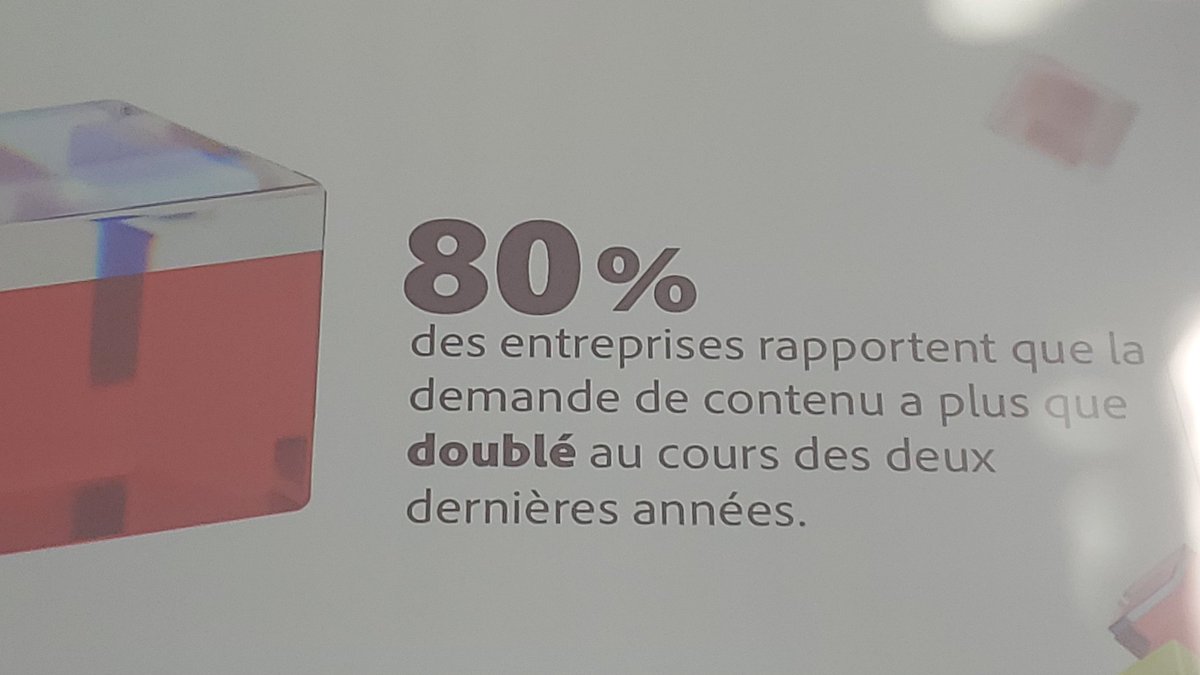 FabriceFrossard's tweet image. &quot;Le contenu est le maillon faible de l&apos;expérience client&quot;
🙏 @SYannicopoulos

Depuis le temps qu&apos;on le dit 😊

#AdobeExperienceMakers2022