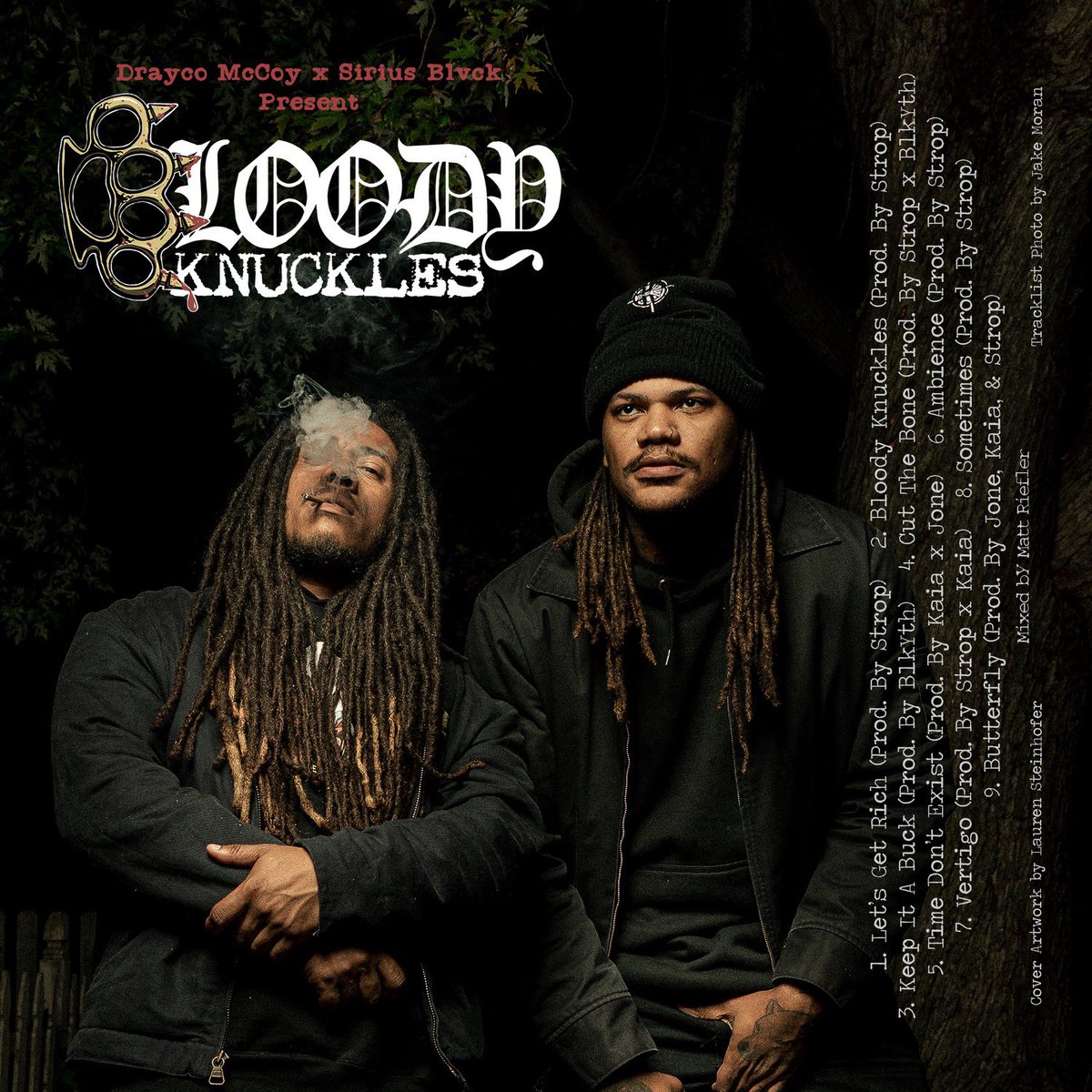 Drayco + Sirius Present:
BLOODY KNUCKLES 🩸👊🏾 OUT NOW

Spotify: open.spotify.com/album/4naqVknB…

Apple: music.apple.com/us/album/blood…

Production:
<a href="/stropmusic/">strop</a> 
<a href="/blkyth/">pub deal campaign</a> 
<a href="/jonehead_/">jone</a> 
@kaianotkiah 

Mixed/Mastered: Matt Riefler
Cover Art: Lauren Steinhofer
Back Cover Photo: Jake Moran
