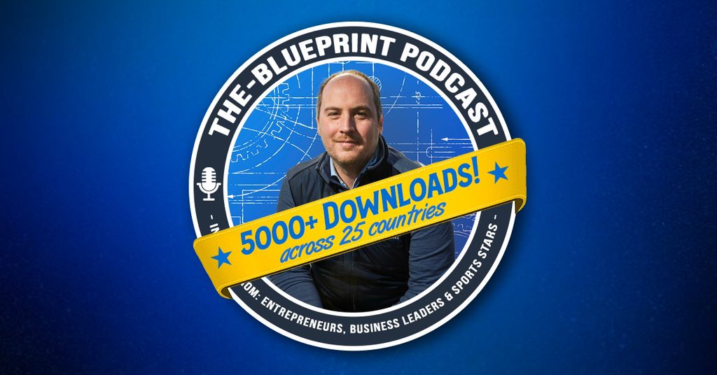 Proud day, my little podcast The-Blueprint has just surpassed 5,000 downloads. No big social media platform, no big PR machine just sound people lining and sharing .

Thanks to my guests for coming on for a chat <a href="/DaveTodayFM/">Dave Moore</a> <a href="/jacquihurley/">Jacqui Hurley</a> <a href="/RealBrentPope/">Brent Pope</a> <a href="/Garymurphy62/">Gary murphy</a>