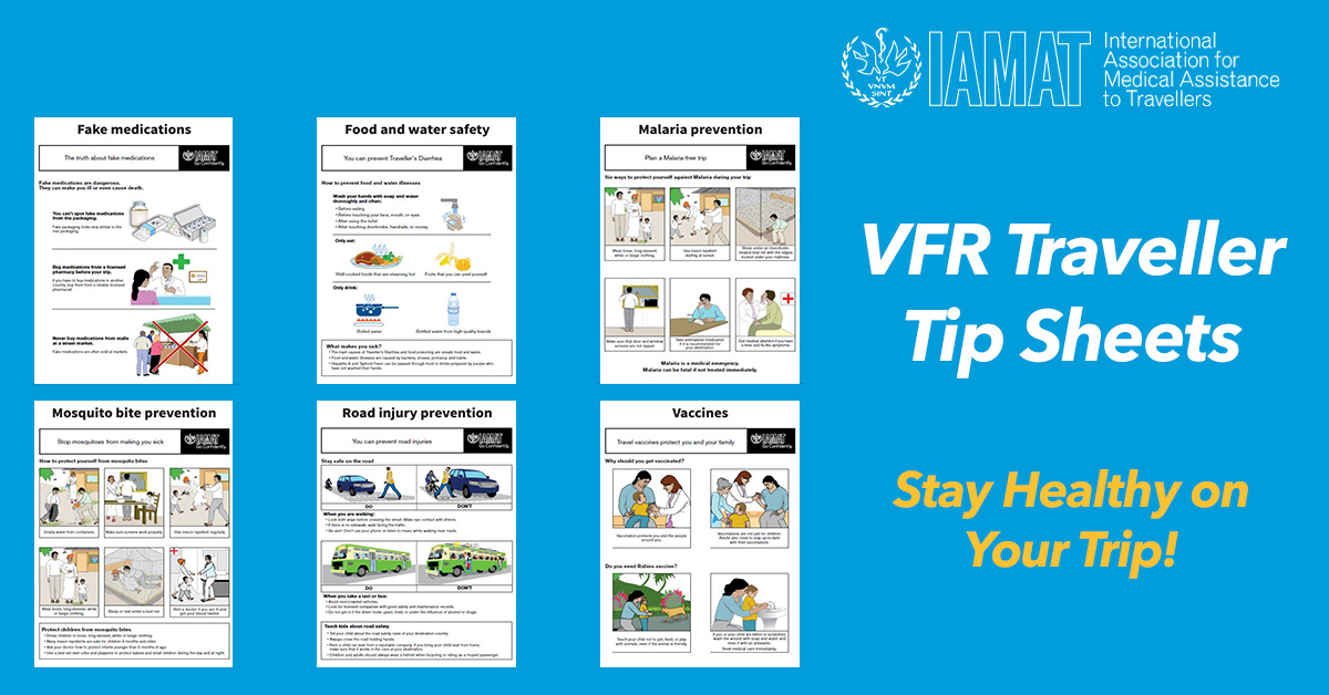 Traveling to see loved ones abroad? 

Be proactive about your health! We have essential tip sheets to prepare you and your family against infectious diseases. Stay safe while making memories!

 ow.ly/b0kr50Q50lc

#traveltips #healthpreparedness