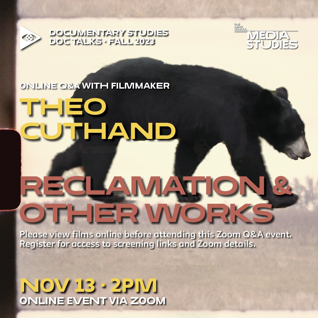 tnsdocstudies's tweet photo. Join us for a virtual Q&amp;A with Theo Cuthand (@TjCuthand) to discuss his films including Reclamation. Follow the link to register and learn more about this event: https://t.co/QXwfBE6r7B https://t.co/K24fWmN7Yv