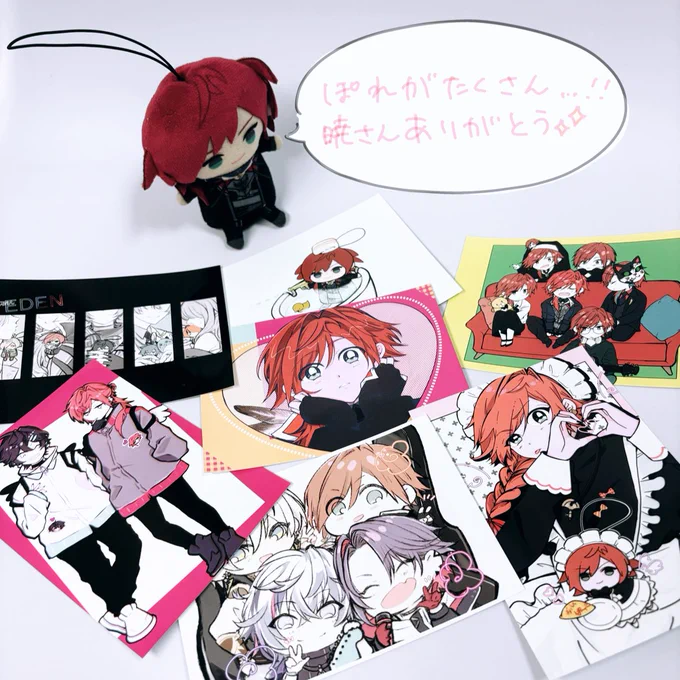 @AKzOxOz
暁ちゃんのネップリ〜〜!!
載せるの遅くなっちゃったけどとっても可愛くてぱぺも大喜びだった☺️✨ 
