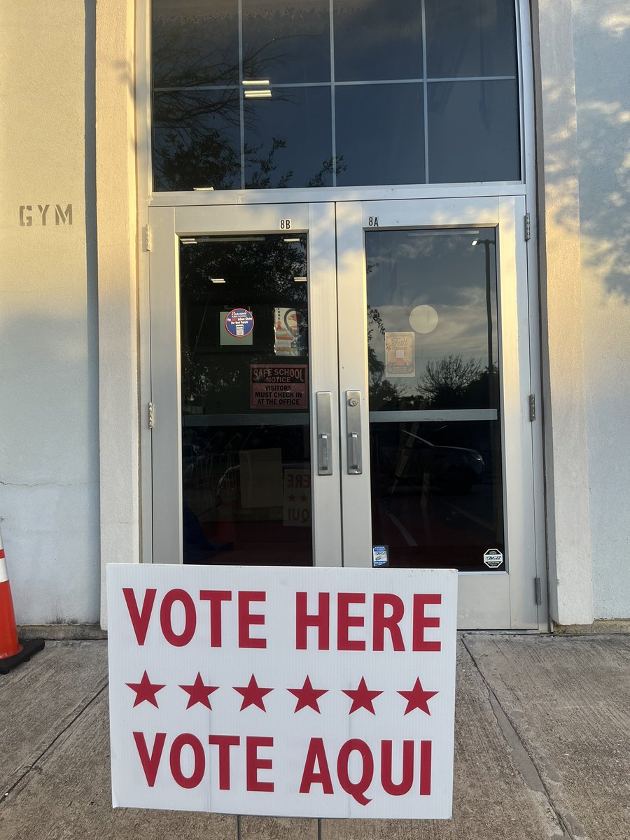 maltindag7349's tweet photo. It’s time to have some say on the constitutional amendments! Come #vote at Harmony School of Endeavor Austin if you are living in #Williamson County. Wonderful convenience for @hpsaustin stakeholders. https://t.co/gAU8FHuj7i