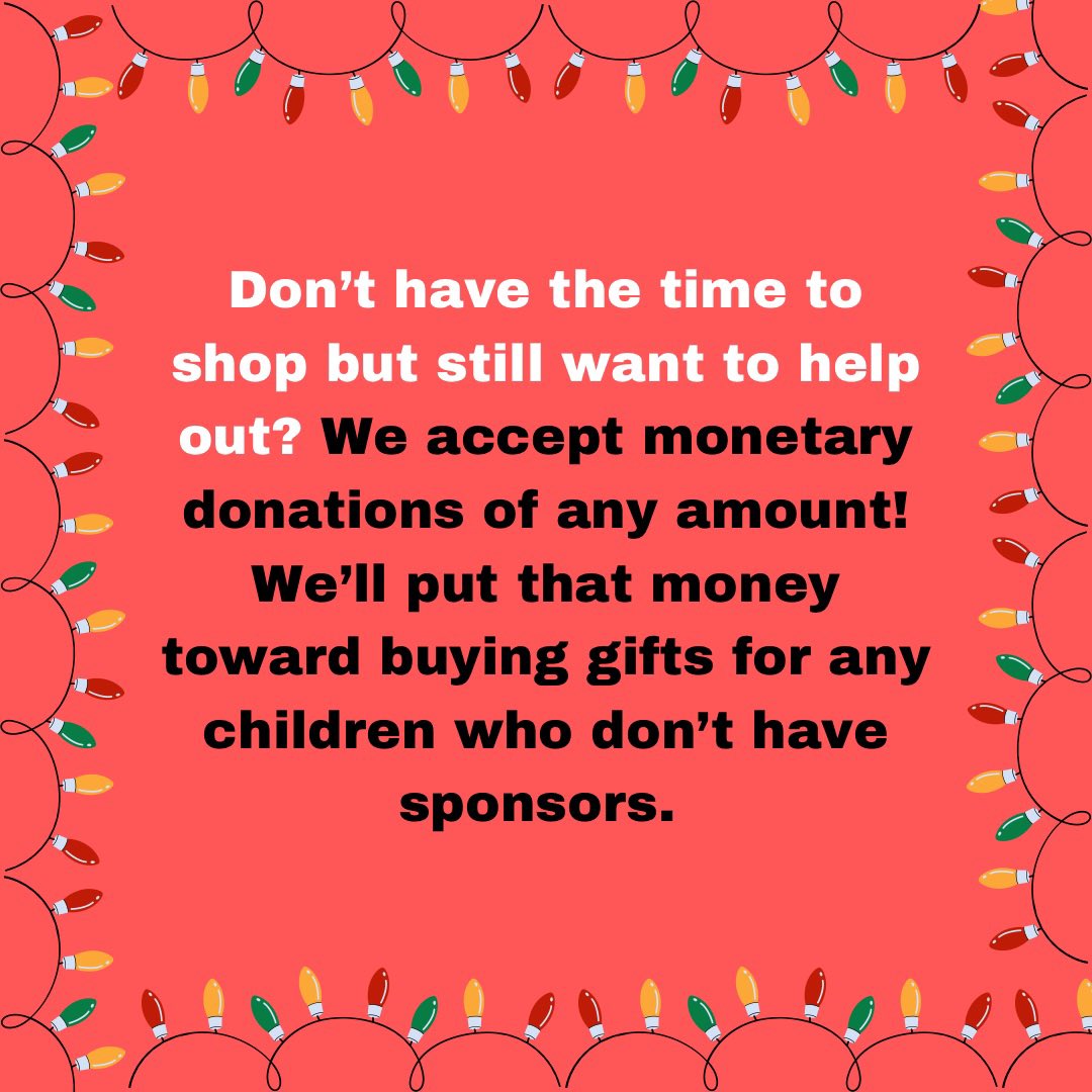 KidsBackingKids's tweet image. 4th Annual Holiday Drive!

Help us reach our goal of providing gifts to 300 kids in the Wellesley and Newton this holiday season. Go to kidsbackingkids.org or message me to learn how you can help!