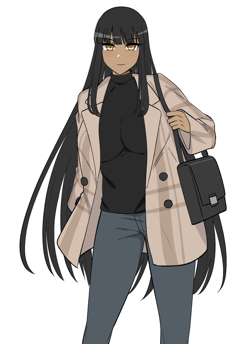 一般人として過ごしてるときの
変身前リサ様はこんな感じ 